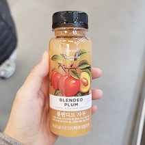 피코크 블렌디드 자두 190ml x 2개, 종이박스포장