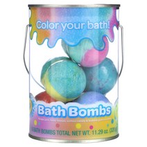 Crayola 입욕제 포도 잼 레이저 레몬 솜사탕 및 풍선껌 향 8개 320g(11.29oz), One Color, One Size