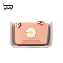 [BOBU] bob 카툰 자동차 뒷좌석 접이식 다용도 수납함 휴지통_ 2107100EA, 카툰차량용포켓/화이트_친구들