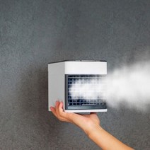 냉기뿜는 한뼘 에어컨 냉풍기 2개 / 이동식 휴대용 냉각 선풍기, 단품