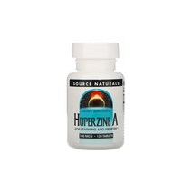 Source Naturals 소스내츄럴스 후퍼진A 200mcg 100정 후퍼진 Huperzine A 셀룰로스 스테아르산 cellulose stearic acid