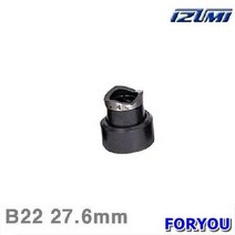 Foryou26626 이즈미 천공기다이스 7.6mm 1개 날 탭 초경 공작 절삭 다이스, 1