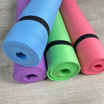 헬스장 가정용 요가매트 넓히고 두툼하게 춤추기 운동하기, 까맣다, 6MM