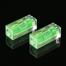 턴테이블카트리지 LP 레트로 악세사리 침압계 2PCS 턴테이블 플레이어 레벨러 LP 비닐 레코드 스피릿 버블, 2pc-16x16x41mm
