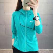 여름 바람막이 공기가 통하다 그물코 자외선 차단 등산복 블루 그린 블랙