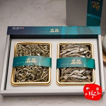 이루다 국내산 멸치 선물세트 명품베스트 A [ 소멸120g / 대멸150g ] 쇼핑백 포함, 명품베스트 A + 쇼핑백 있음