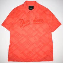 1139.MLB 양키스 패턴자수 반팔카라티셔츠/정품/남성