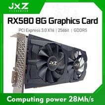Radeon-RX 580 8GB gddr5 256bit GPU 컴퓨터 게임 그래픽 카드, 한개옵션0