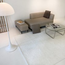 [라이크리빙] 바이슬 럭셔리 장모 카페트 대형 170x230cm