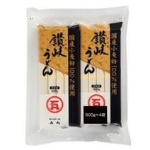 이시마루 제면 사누키 우동 국산 밀 100 500g×4봉지 ishimaru sanuki udon, 4개, 500g