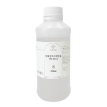 식물성 무수에탄올(99.99％) 500ml 알코올 소독 무수알콜 청국장에센스만들기 109917, AW080 식물성무수에탄올(99.99％