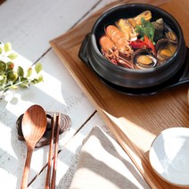 미니 1인용 뚝배기 업소용 가정용 12cm, 뚝배기 집게