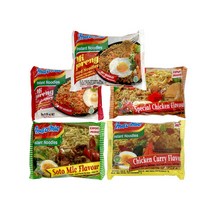 인도네시아 인도미 미고랭 볶음면 5종택 75g x 4봉 D, 오리지날