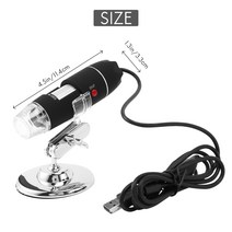 광학현미경 학생 엔지니어 위한 USB 디지털 현미경 40X1000X 휴대용 카메라 생물 미생물 관찰