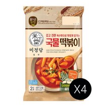 CJ 즐거운동행미정당 국물떡볶이 냉동 즉석식품 401.2g, 4개