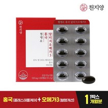[3+1]천지양 혈행 홍국알티지 오메가3 60캡슐, 없음