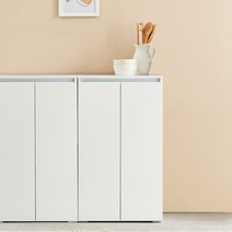 히트 수납장 베란다 1단 심플 수납 미니 다용도실 아파트 작은 선반, 화이트