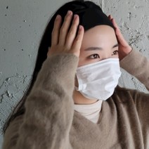 땀흡수 운동 크로스핏 머리띠 헤어밴드 추신수 블랙