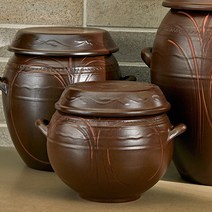 전통예산옹기 소금간수 제례식 소금항아리 40kg