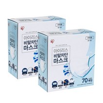 아이리스 비말마스크 70매 x 2세트 대형 연예인 운동, 상세페이지 참조, 상세페이지 참조