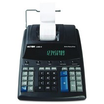 Victor 1460-4 12자리 추가 헤비 듀티 상업용 인쇄 계산기