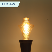 LED 에디슨 전구 플랫 4W (비츠온)
