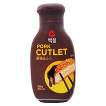 백설 돈까스 소스, 3개, 250g