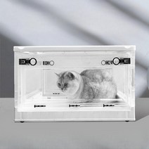 강아지 고양이 네블라이저 방 반려 동물 산소방 케이스 반려견 네뷸라이저, 02.중형