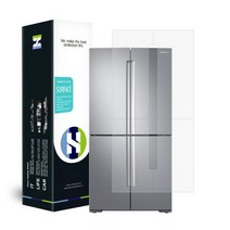 [천삼백케이] [힐링쉴드] 삼성 냉장고 T9000 RF85M96A1XS 무광 외부보호필름, 단품