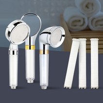 연수기 수전용품 아기 고압 욕실수압 정수 필터샤워기 샤워헤드 녹물제거 욕실용품 화장실 교체, TWS필터3P