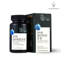 비타민하우스 파이토 멀티비타민 포맨 1일1정2개월, 본상품선택1박스