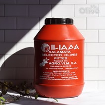 ILIADA 이리아다 칼라마타 올리브(씨제거) 대용량 업소용 8kg, 1개