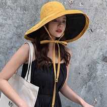 오버핏 챙 넓은 양면 모자 CH1579740