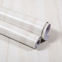 웨인스코팅벽지 목재 그레인 홈 데코 가구 방수 비닐 벽 스티커 자체 접착 PVC 벽지 주방 캐비닛 도어 스티커 5 M/10 M, 40cmX10m, 29 White maple