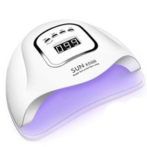 280W LED UV 램프 손톱 66LED 네일 건조 스마트 센서 매니큐어 건조기 캐빈 기계, 미국, 120W 45LEDS-X5 MAX