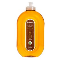 Method 메소드 아몬드 향 우드 플로어 나무 마루 바닥 클리너 세정제 Wood Floor Cleaner Almond 739ml, 1세트