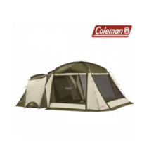 [콜맨] Coleman 터프스크린 투룸하우스 (올리브/샌드) 가족 리빙쉘 텐트