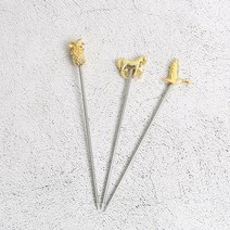 칵테일픽 골드, 상세설명 참조, 말