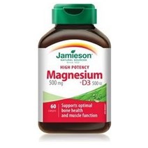 자미에슨 마그네슘 비타민D3 500mg 60정, 1개