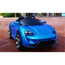 115917 4 륜 전기 자동차 리모콘 포함 충전식 아기 자동차 장난감 앉을 수 있음, CHINA, Luxury Model Blue