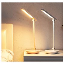 LED 데스크램프 책상 공부 학습 스탠드 LLD121, 핑크