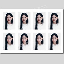 뉴진스 포카 증명 사진 포토 카드 굿즈 해린 민지 하니 혜인 다니엘