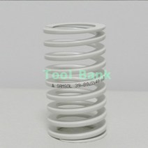 금형스프링/흰색 SR 외경 17파이 기장 20mm~175mm/삼솔스프링, 17x175