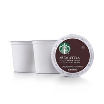 Starbucks Keurig SingleOrigin Sumatra 스타벅스 큐리그 캡슐 싱글오리진 수마트라 다크 로스트 72개입, 1개