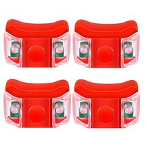 고무보트 콤비보트 패들보트 높은 품질 LED 작은 배 야간 조명 자전거, 06 4pcs Red