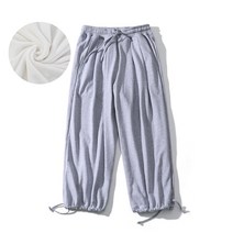 남자 힙합 츄리닝 운동 바지 춤 댄스 스트릿 패션 트레이닝복 봄 일본식 졸라 매는 끈 바