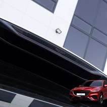 제네시스 GV70 리어루프 스포일러 로고 플레이트 몰딩, 01_헤어라인실버