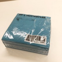 파티냅킨 IKEA 이케가 판타스 큰사이즈 서양 요리 종셋트 플라워 프린팅 식사 티슈 사각형 손수건 종이 2629278526, 정 사각형, 판타스 스카이블루 33x33cm50