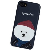 [가방팝] 비욘드클로젯X매니퀸 아이폰7/8 케이스 -노르딕 비니 도그 아티피셜 레더