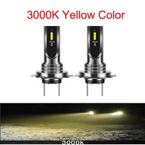 오토바이 안개등 미니 터보 12000lms Led 자동차 헤드라이트 H1 H3 H4 H7 H8 H9 H6 9005 880 881 러닝 라, 02 3000K_03 H4